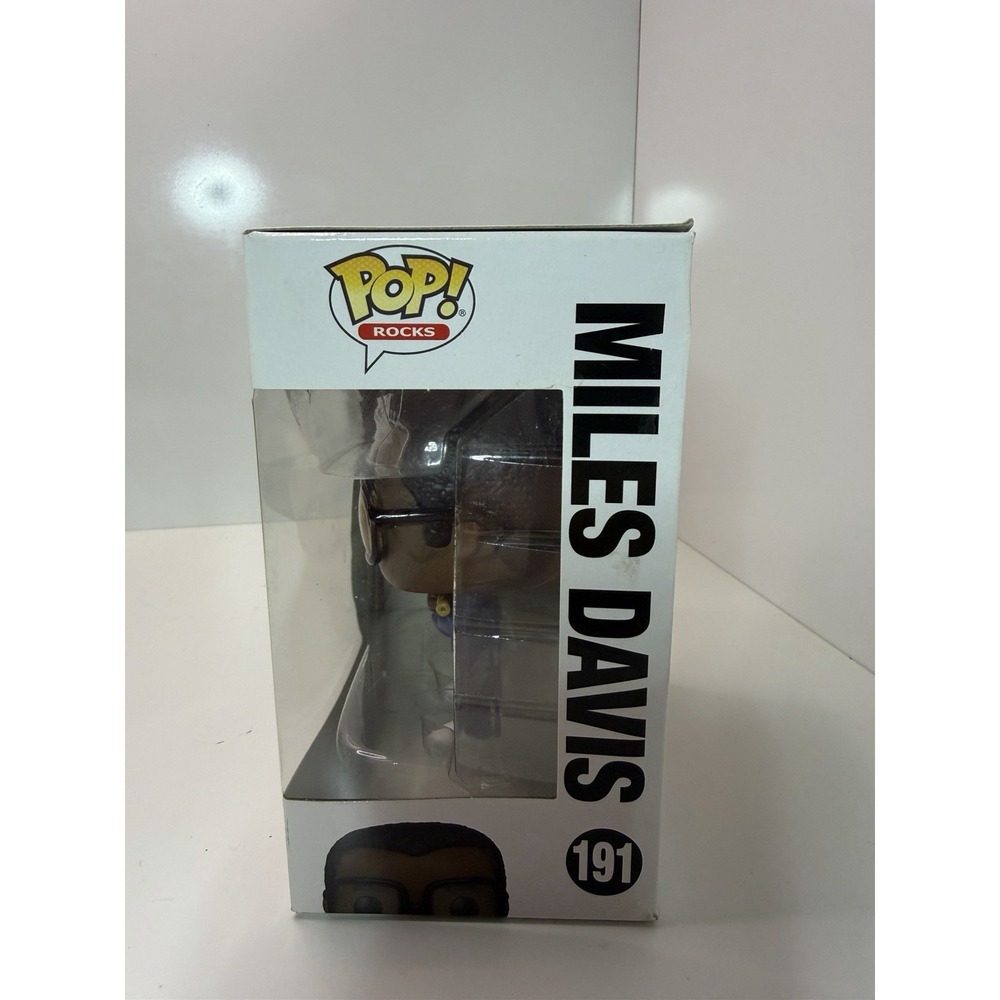 Funko POP! Rocks Miles Davis #191 Vinyl Figure Jazz Legend - Picture 2 of 4